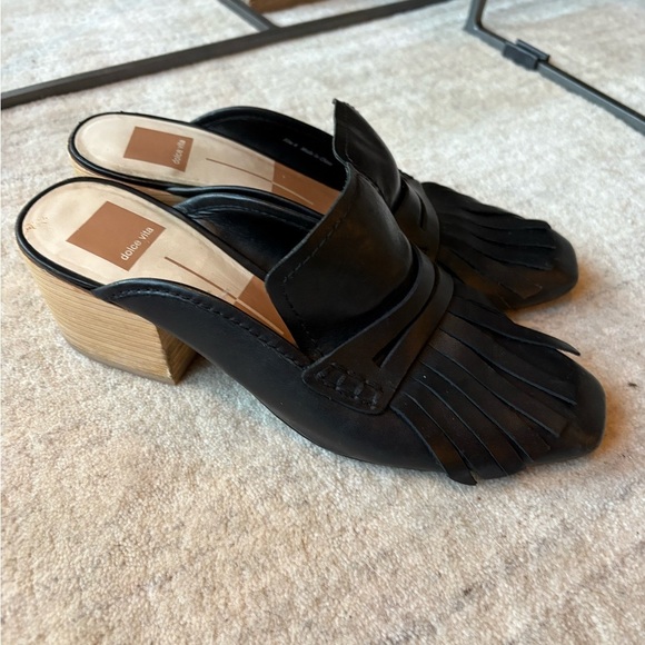 DOLCE VITA Katina Leather Mule Heels - Picture 6 of 9